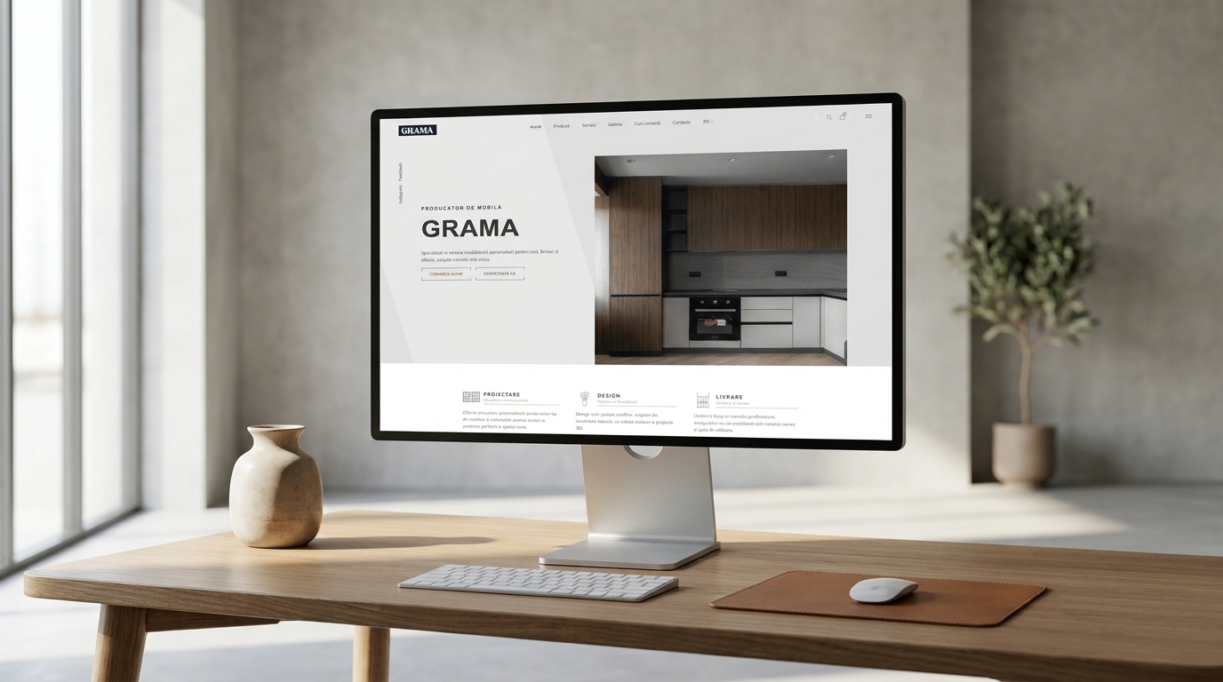 Magazin online Grama realizat de NIL4WEB