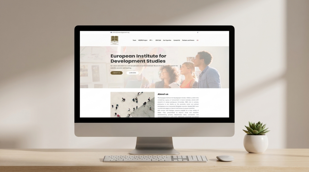 Website IEE Developpement realizat de NIL4WEB