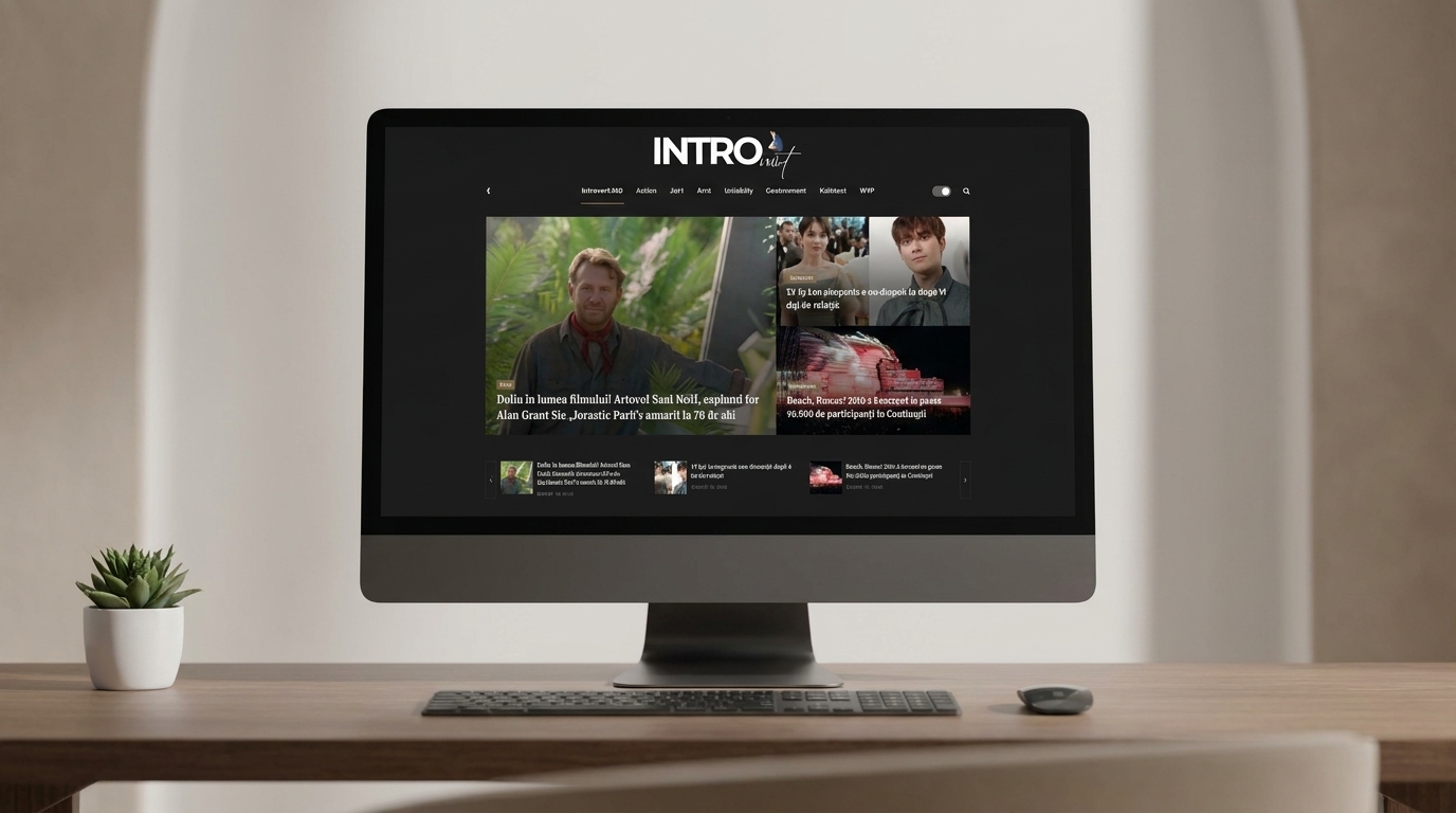 Website Introvert realizat de NIL4WEB