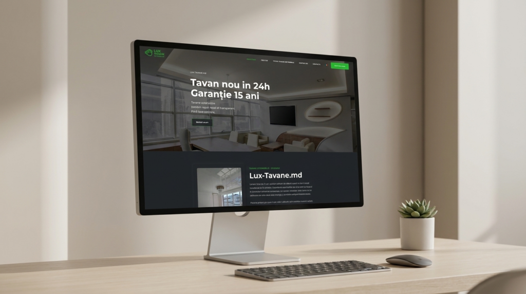 Website Lux Tavane realizat de NIL4WEB